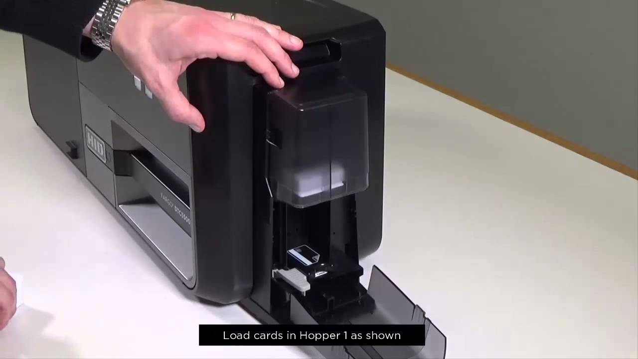 FARGO DTC5500LMX How to setup your card printer