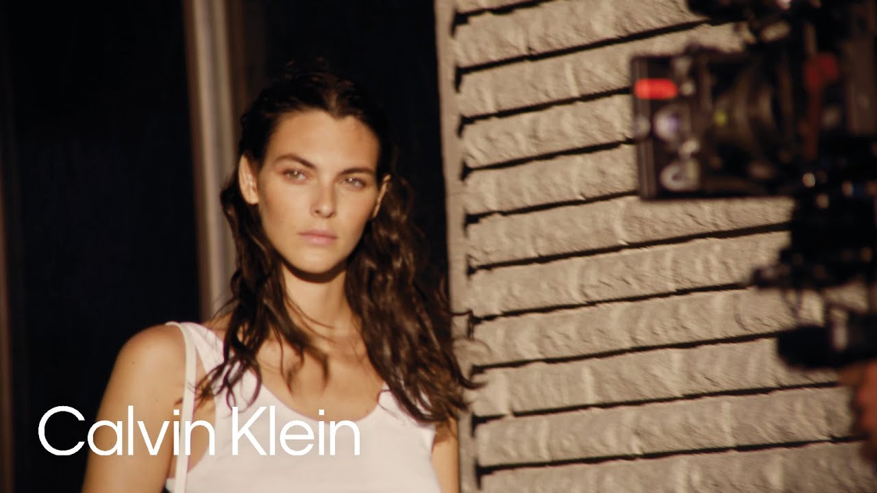 On Set with Vittoria Ceretti and Michael Ward | Calvin Klein Summer 2024