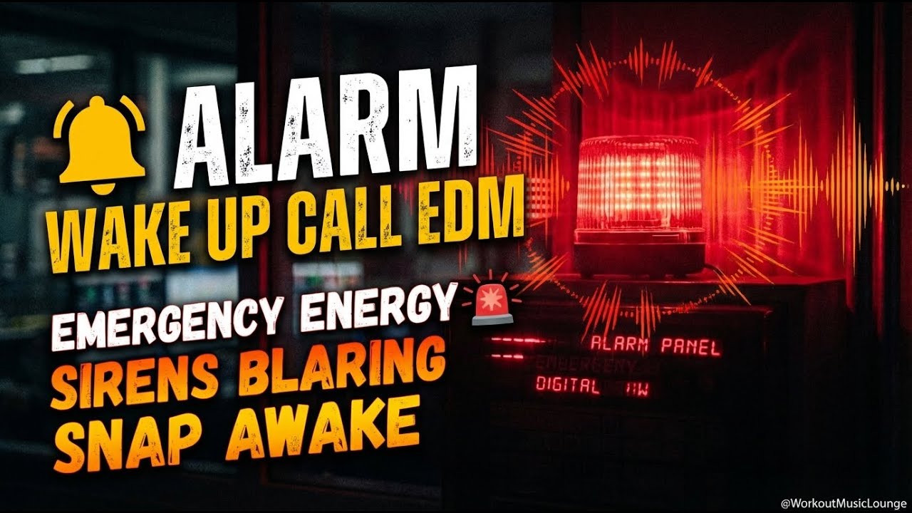 🔔 ALARM — Wake Up Call EDM | Emergency Energy 🚨