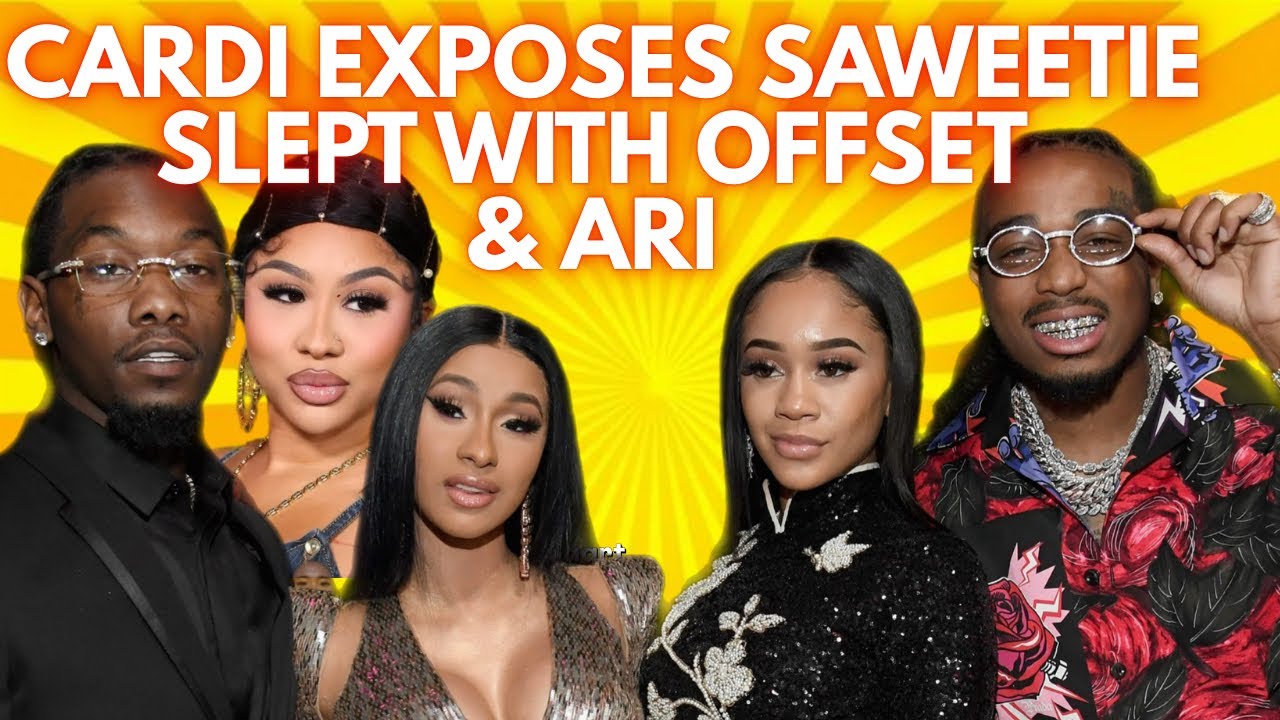Cardi B рассказывает, как Saweetie переспала с Offset и Ari🚩, а также почему Migos распались #car...