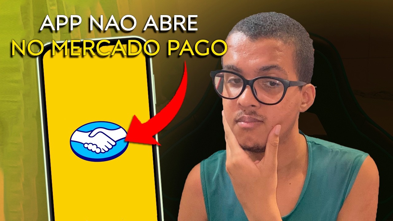O APP MERCADO PAGO NÃO ABRE OU NEM CARREGA   SOLUÇÃO