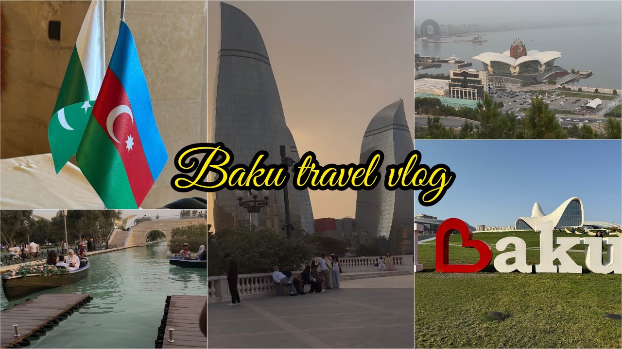 Baku Azerbaijan travel vlog Ep:2  | Abu Dhabi to Baku | simply Aysha