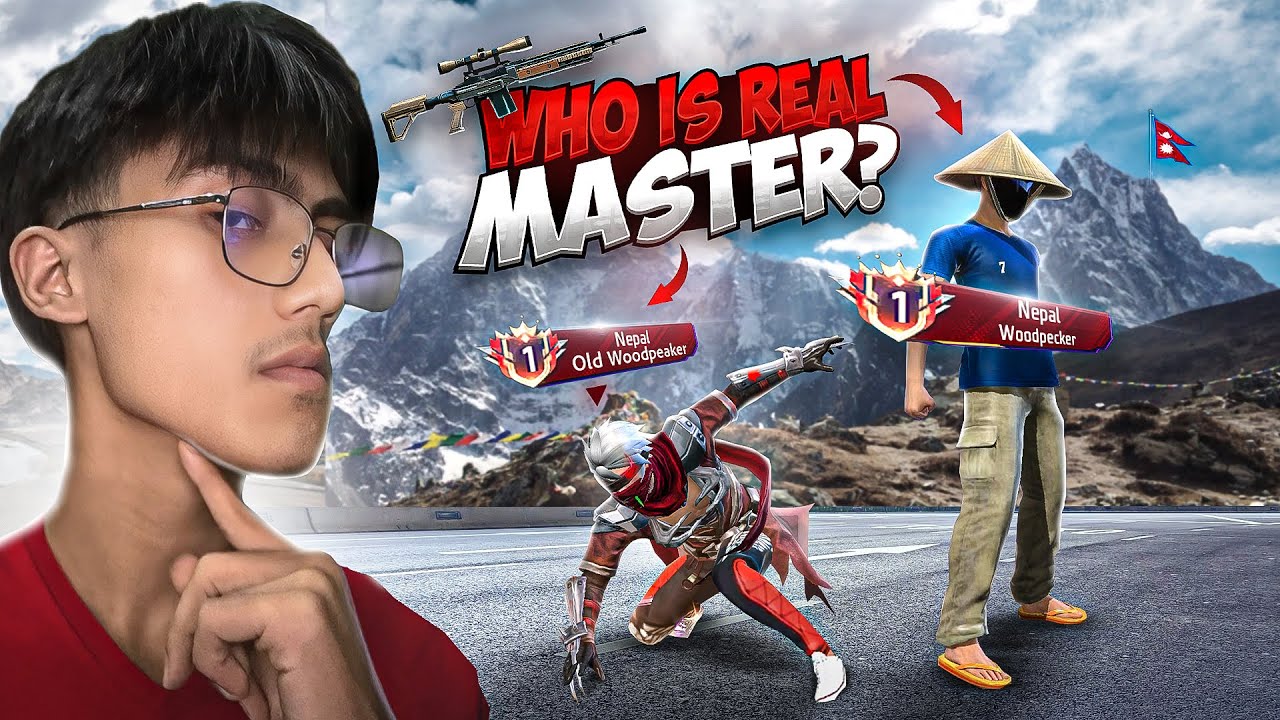 New Top 1 Woodpecker Player🥇🇳🇵 Vs ZEROX FF (Old Top 1)🥶
