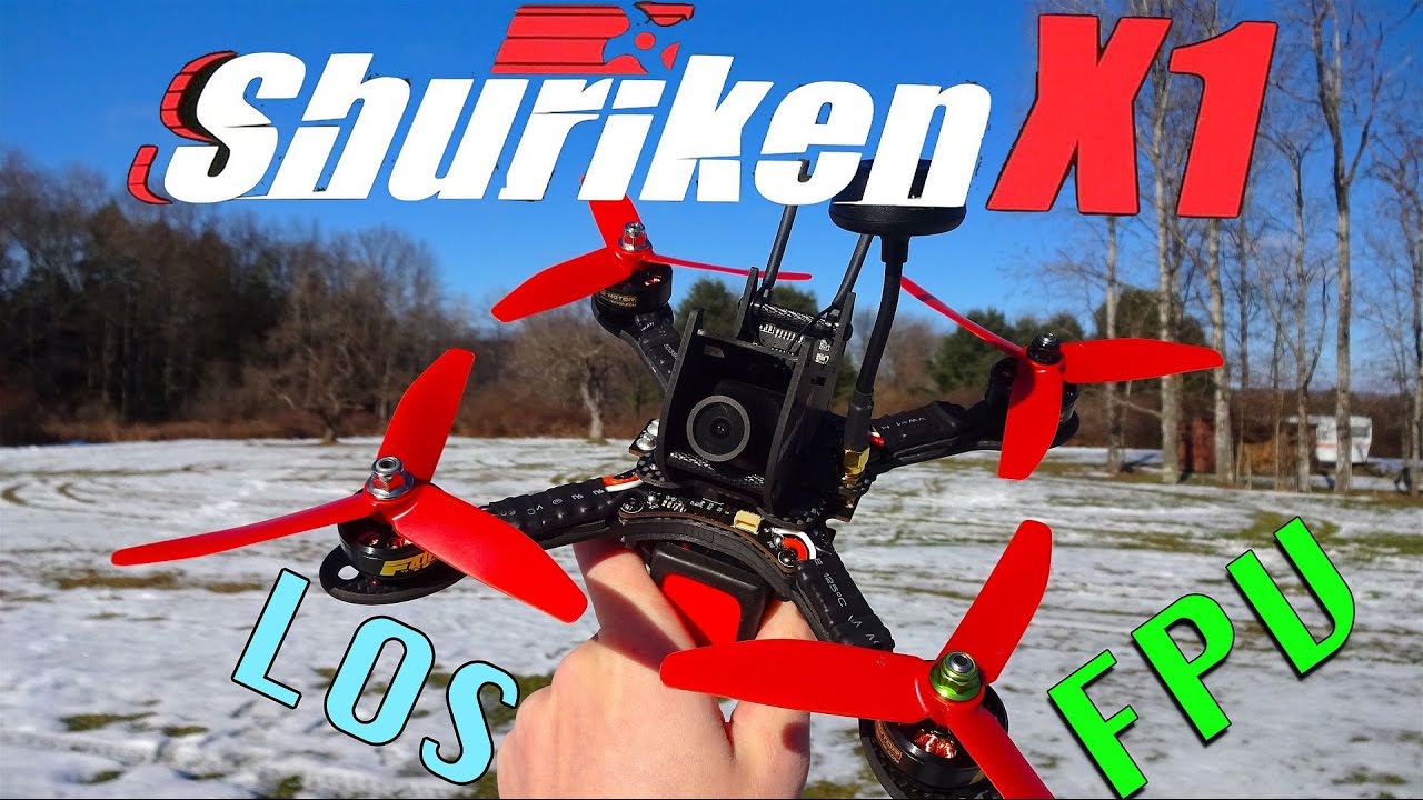 HolyBro Shuriken X1 LOS and FPV : Stock Settings