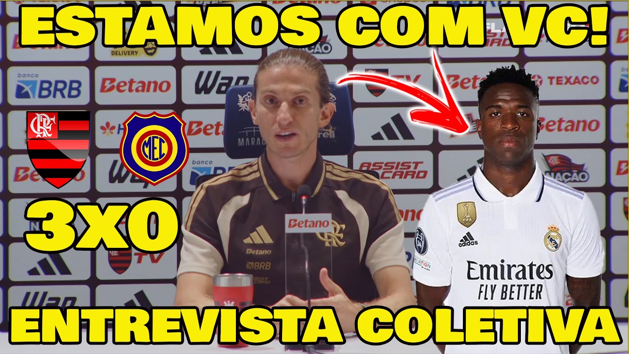 FILIPE LUÍS ESCLARECEU TUDO NA COLETIVA! 