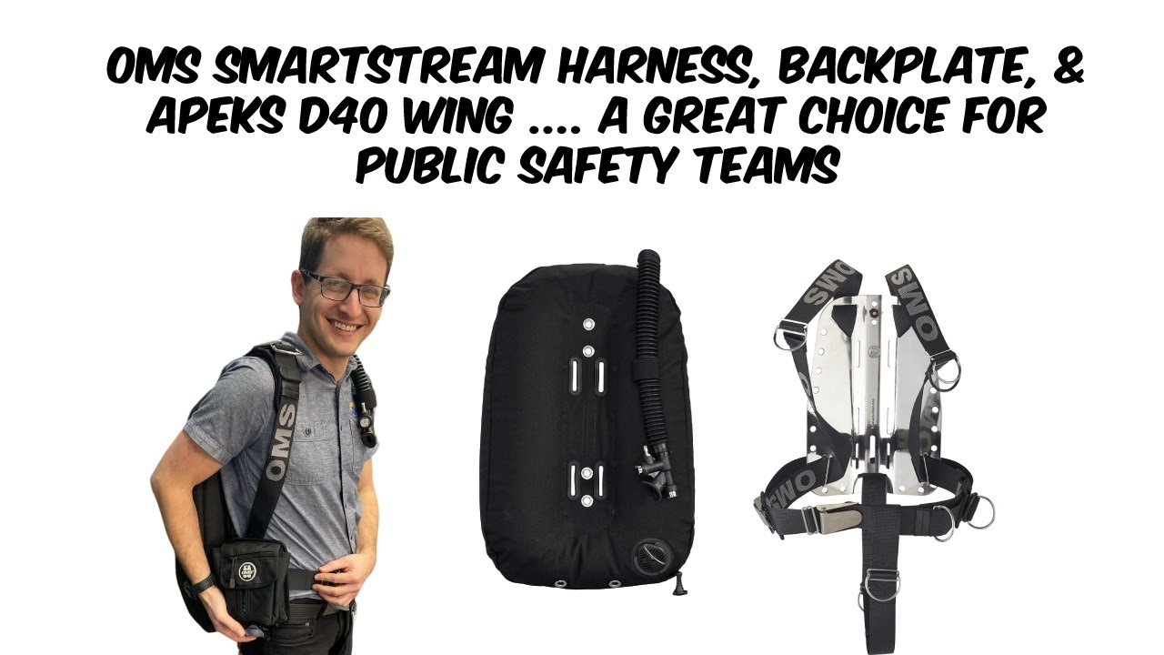 Unveiling the Power of Backplate and Wing Systems for Public Safety Diving