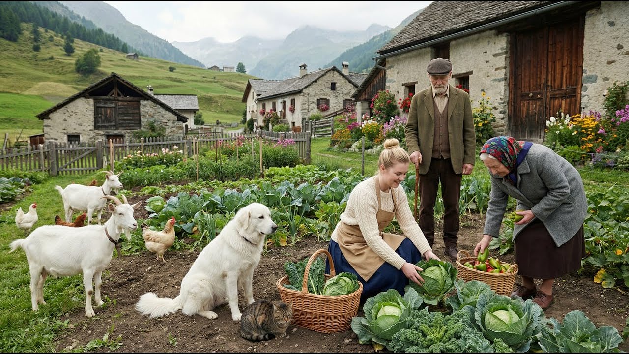 Life in the countryside garden - This is a great way to grow peaceful rural life
