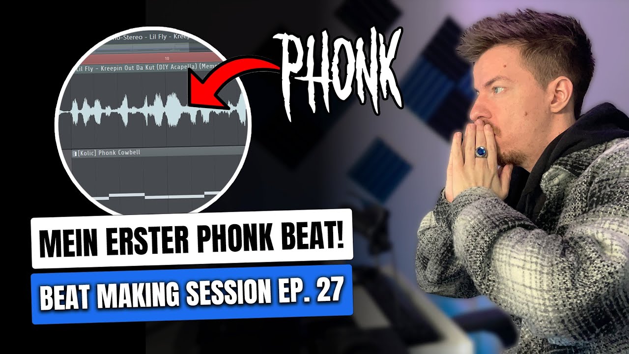 Ich produziere meinen ersten PHONK BEAT in FL Studio! Beat Making Session EP. 27