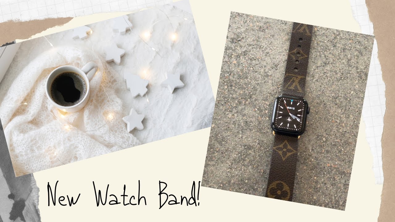 Новый ремешок Louis Vuitton для Apple Watch!