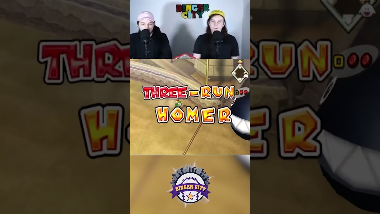1 Minute of insane home runs #mariobaseball #homerun #esports