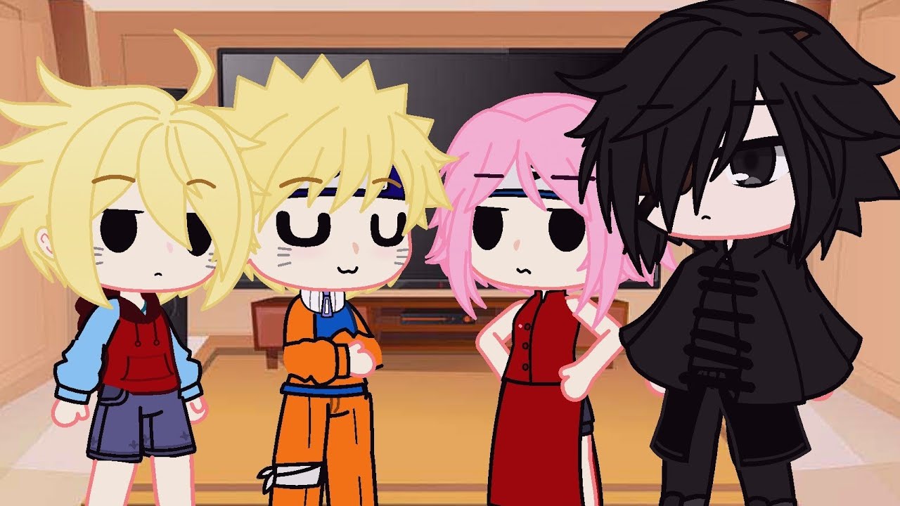 ✨🧡boruto time travel arc react to future[part2]🧡✨(gacha-malaysia)