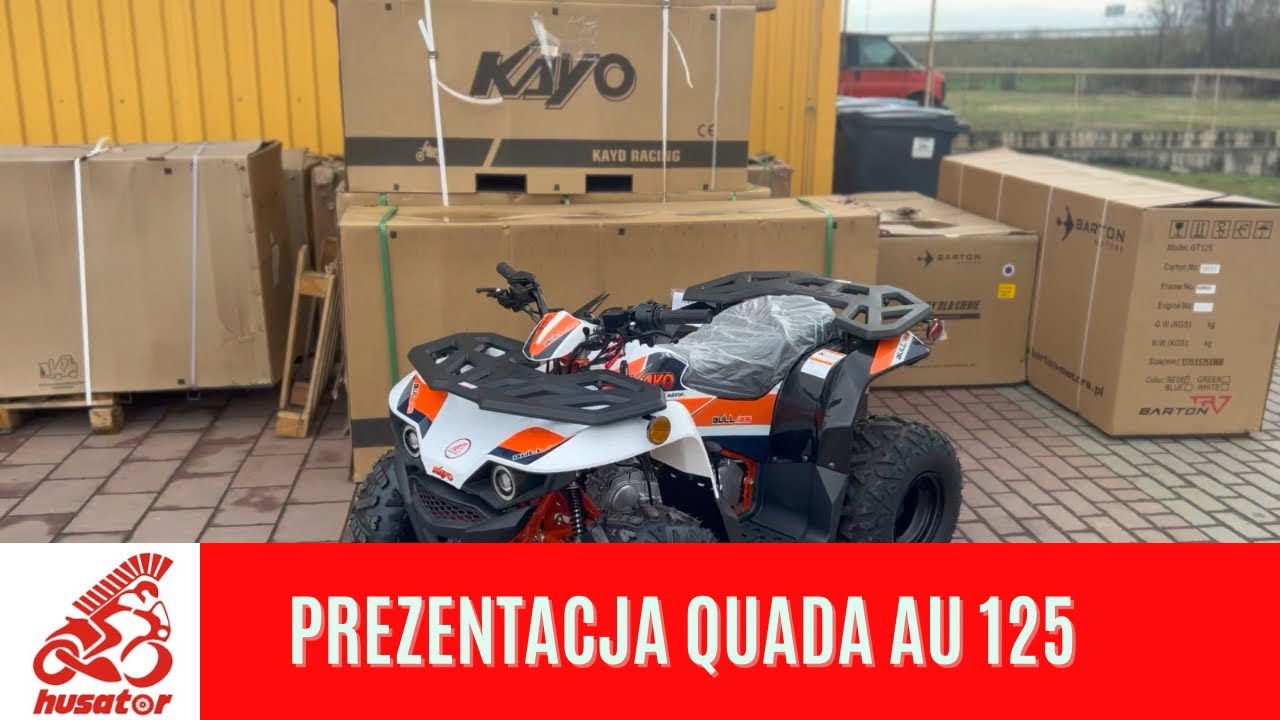 Prezentacja Quada Kayo AU 125