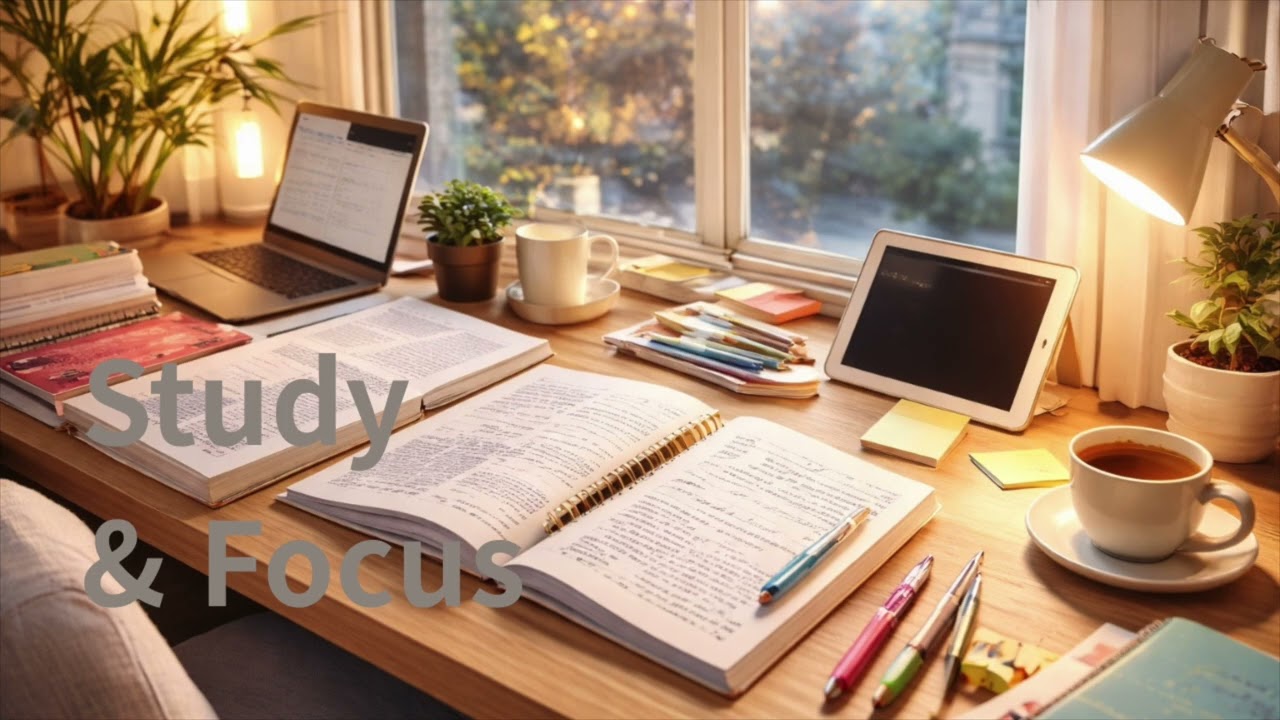 1 Hour Piano Music for Deep Work & Study | Study & Focus