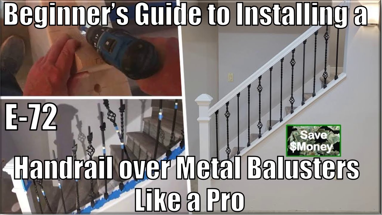 Install Metal Balusters and a Handrail