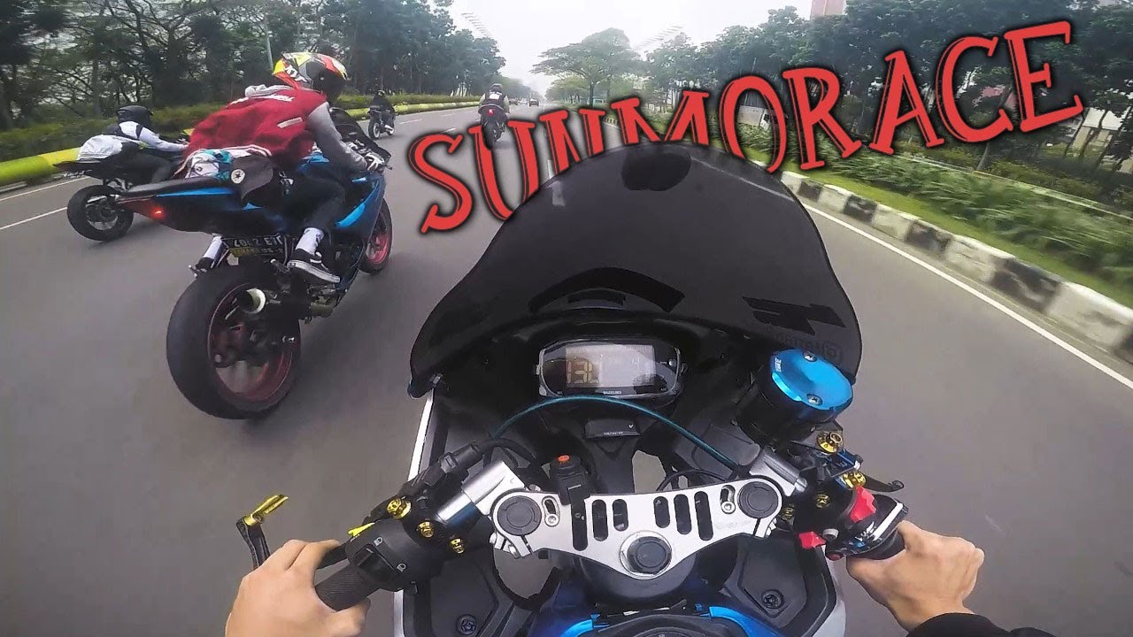 SUNMORI DRAG RACE PART 1 | GSXR150 vs CBR250RR vs R15V3 | SIAPA YANG MENANG? ADA GSX SPEK GHOIB !?!?