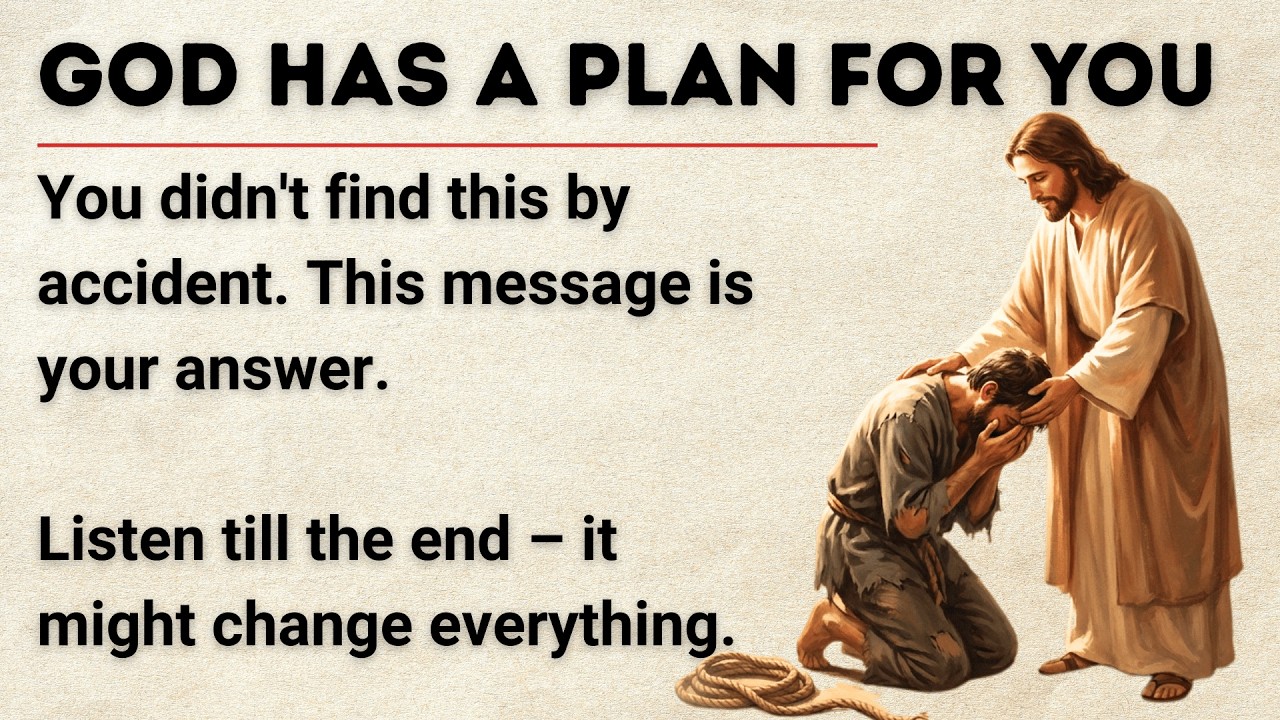 God Has a Plan For You || Watch This When You Feel Lost || Improve Your English Fluency ✅️