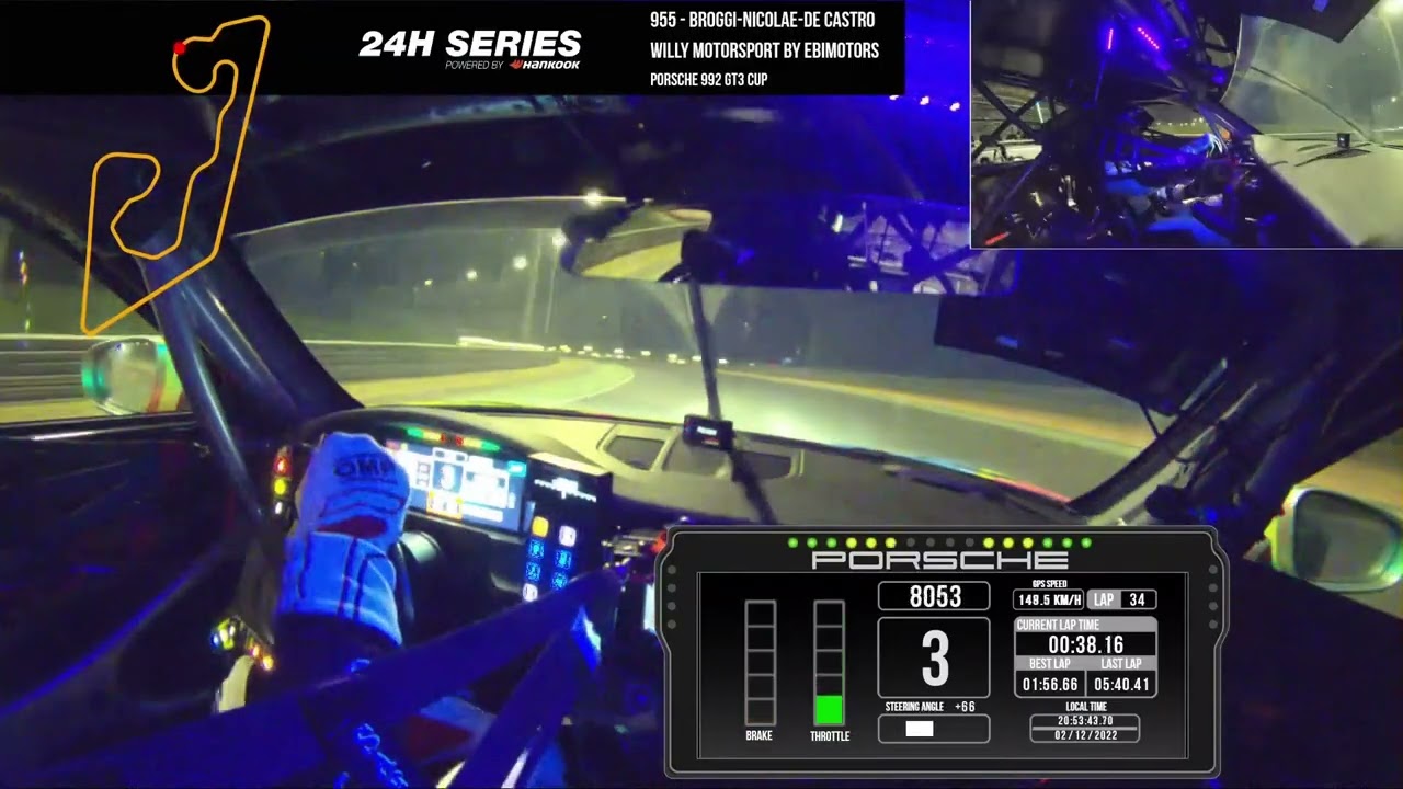 Nicolae Sergiu- Porsche 911 GT3 CUP(992) fastest lap 12H Kuwait