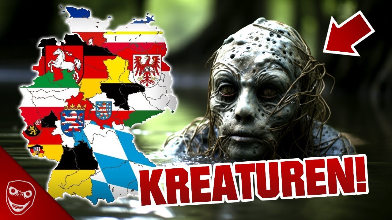 Welches BUNDESLAND ist das GRUSELIGSTE! Die 16 gruseligsten Kreaturen aus jedem Bundesland!