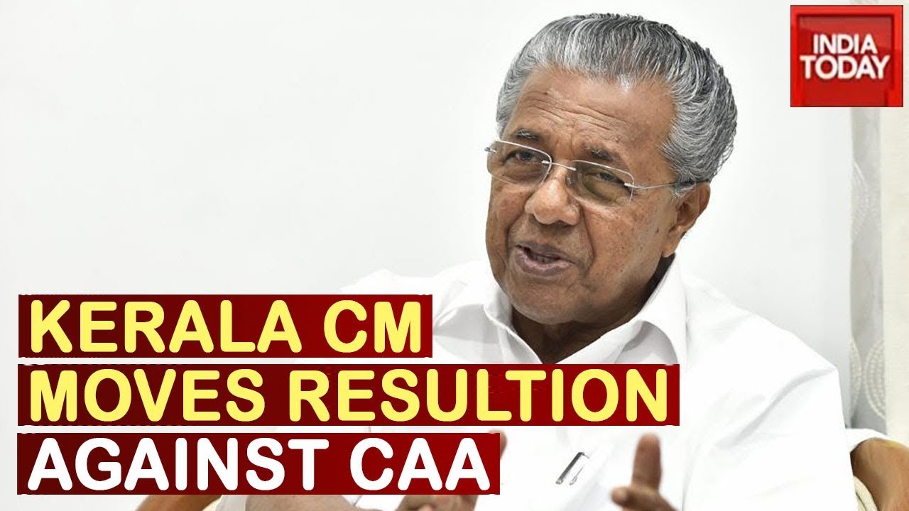 Kerala CM Pinarayi Vijayan Moves Resolution Against CAA Inside Kerala Assembly