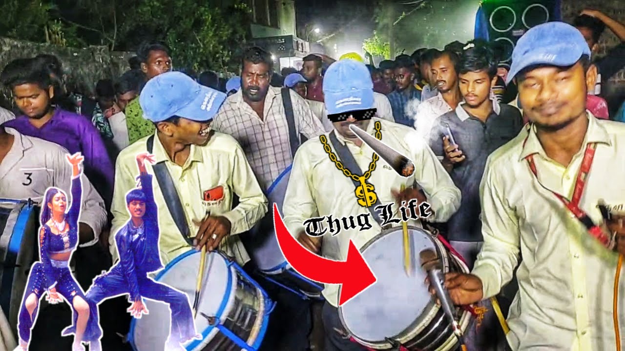 மன்மத ராசா🕺💃| Drummer 💥🥁|adirampattinam kawthiya|panaikulam marriage function 🎉