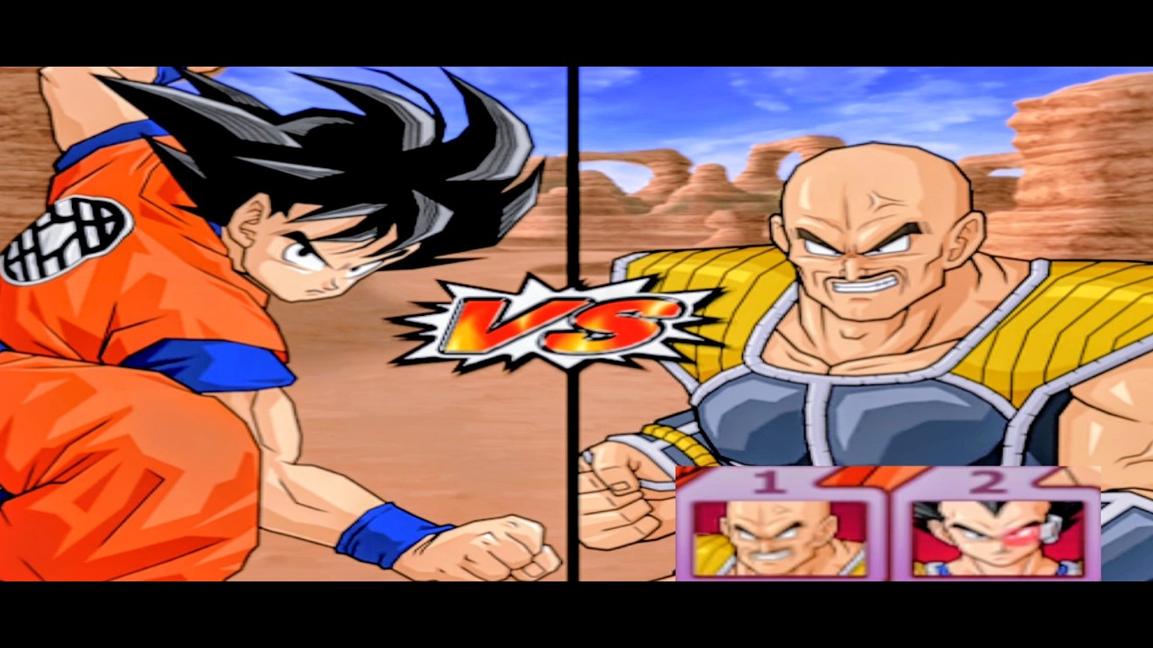 Goku vs Nappa & Vegeta Full Battle | Saiyan Saga Epic Showdown | DBZ BT3 |