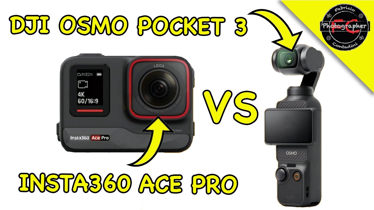 Insta360 Ace Pro vs DJI Osmo Pocket 3 [Qual'è la migliore?]