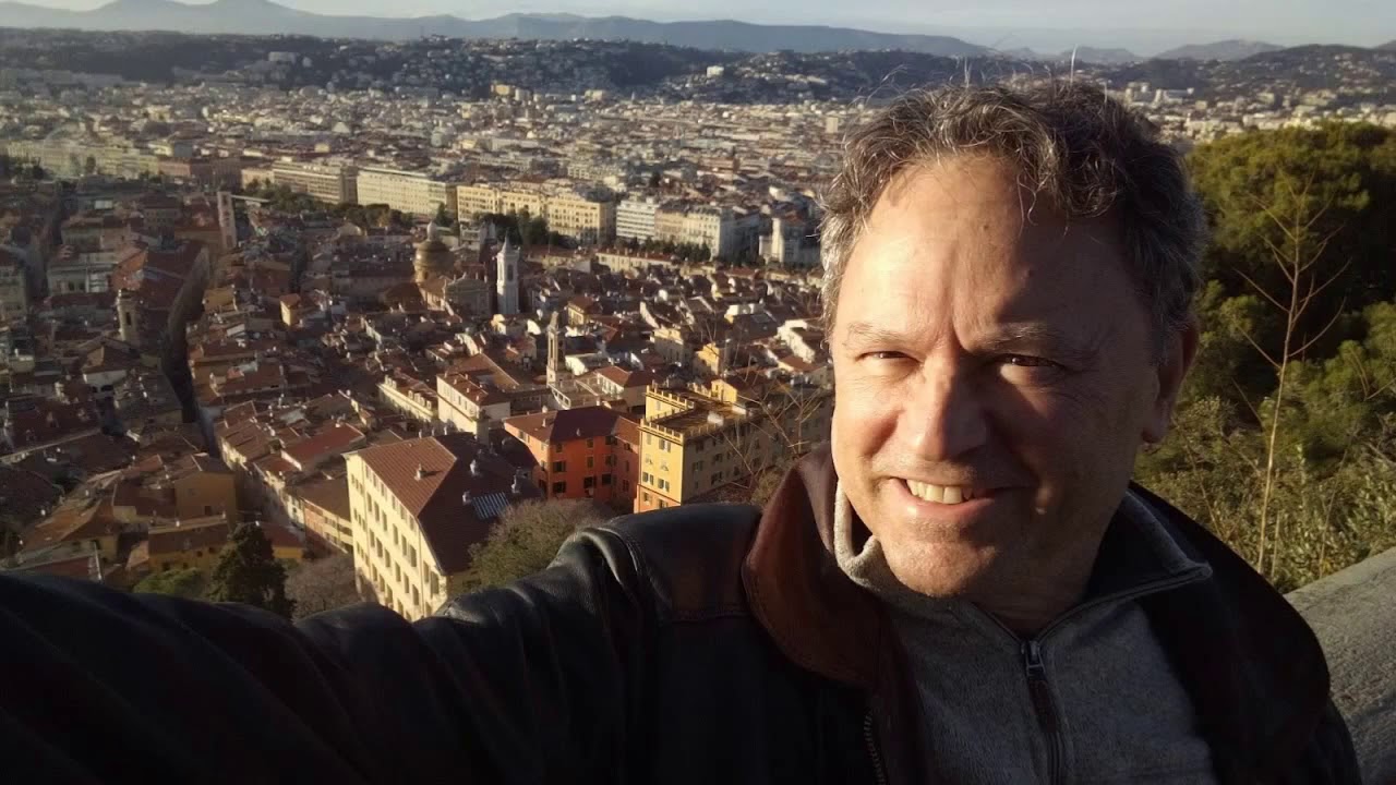 The View From La Colline du Chateau - Nice France