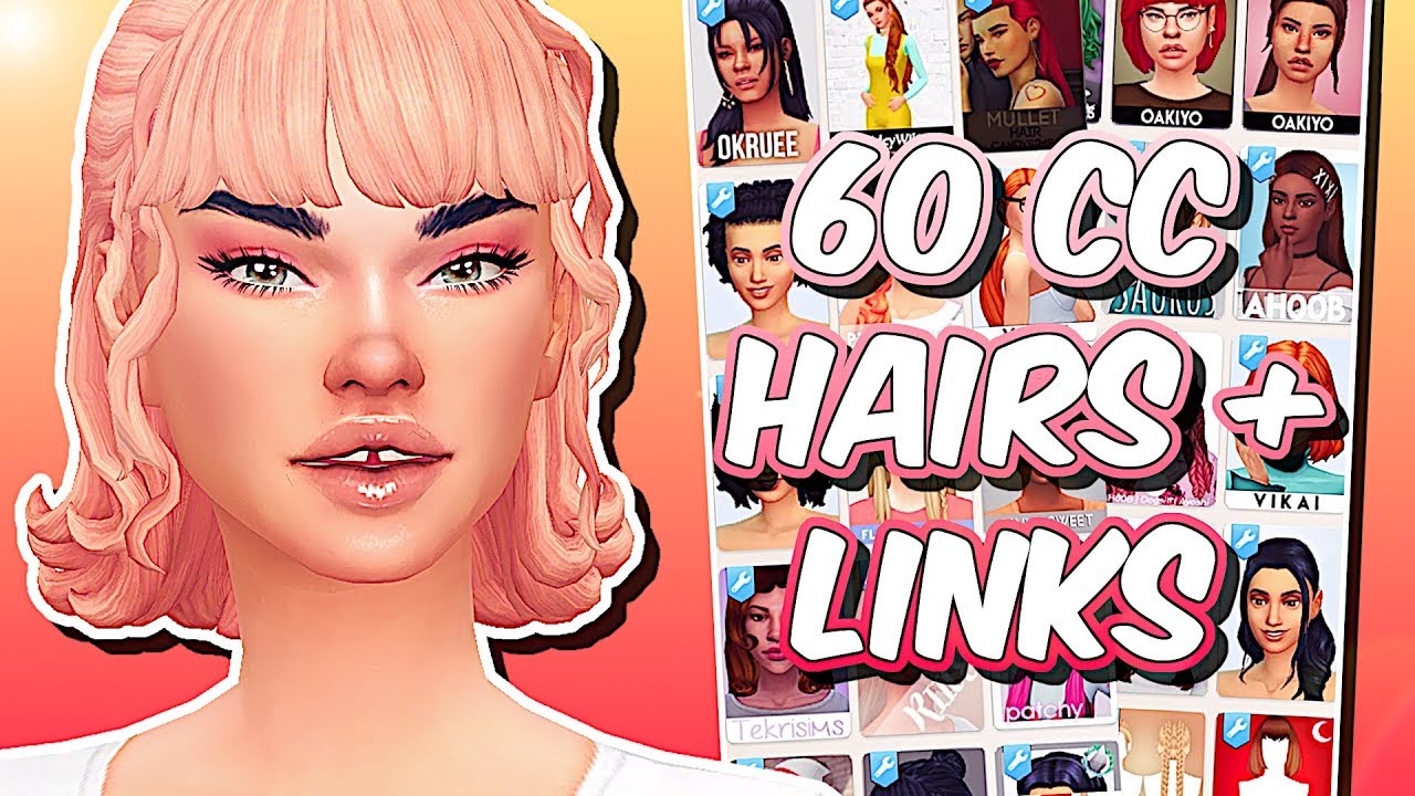 The Sims 4 | MAXIS MATCH HAIR HAUL | Custom Content Showcase + Links