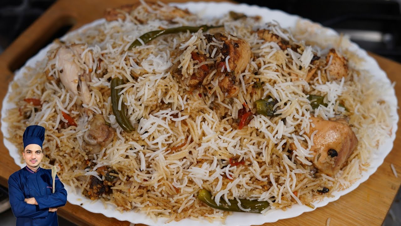 White Chicken Biryani Recipe By Chef M Afzal|