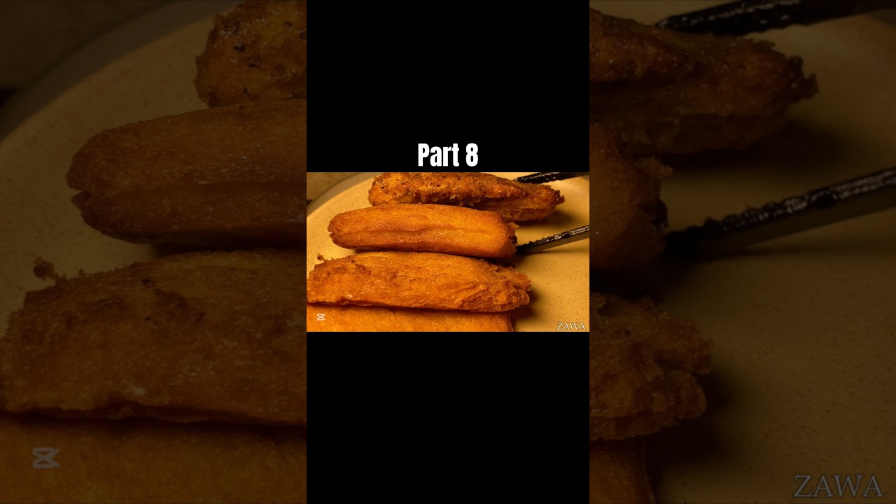 Part 8 of cheesy chicken stuffed bread #stuffedbread #chickenbread #cheesybread #stuffedbun #bread
