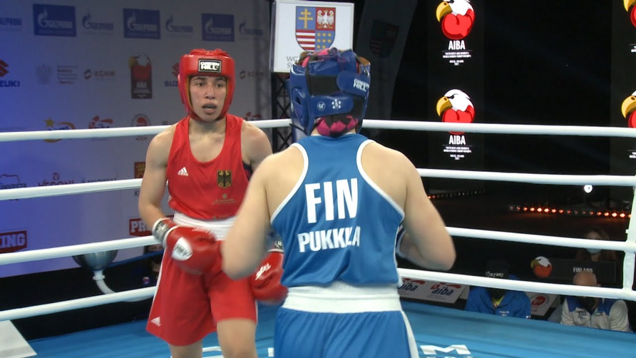 Kielce 2021 Session9B (W64kg) HECK Jenin Zeynab (GER) vs PUKKILA Lia (FIN)