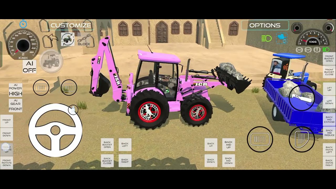 जेसीबी रंग बदल रहा है  ✅ 😱नया जेसीबी TaRVo🚦JCB🚀💥 trolley load🚜🪝 #jcb 🔗#tractor #subscribe #gaming🚨