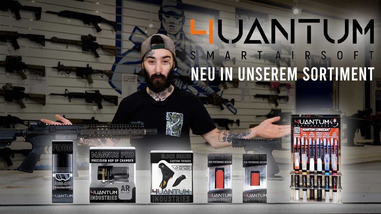 4UANTUM jetzt bei Airsoft2Go – Reddy zeigt das neue Smart Airsoft Sortiment