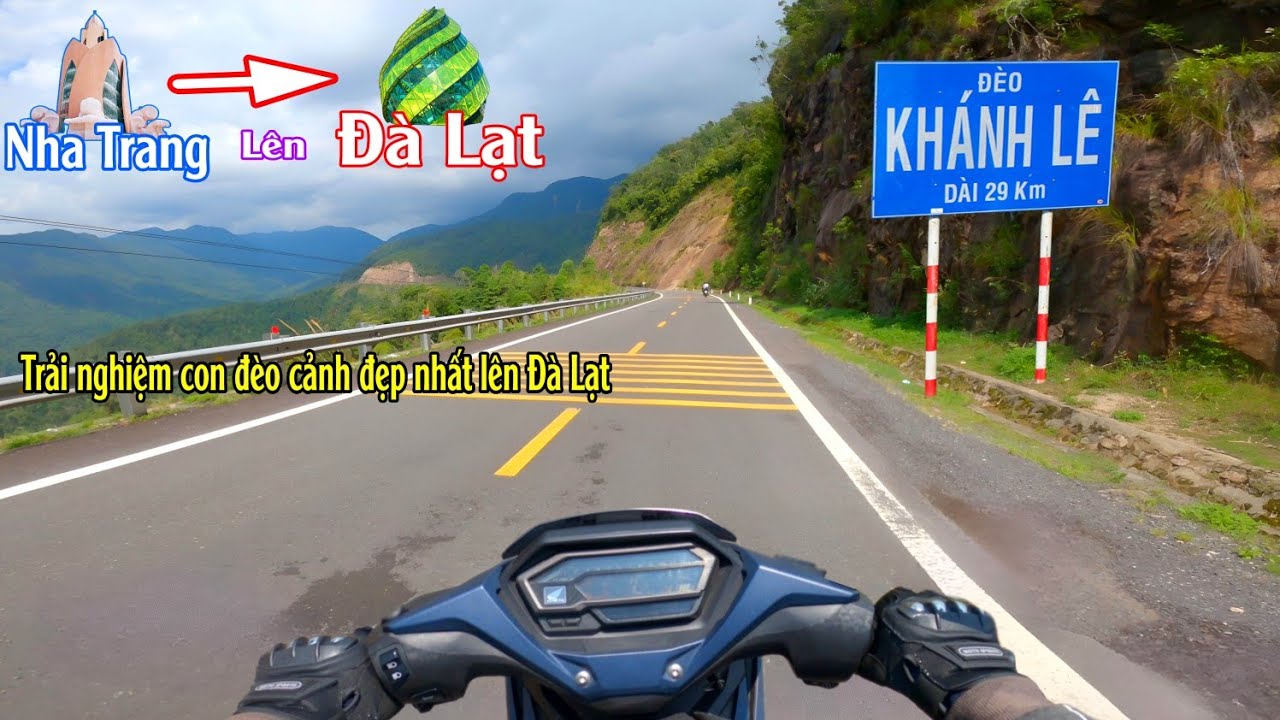 Hành trình Nha Trang lên Đà Lạt 140 Km | Khám phá Đèo Khánh Lê nối Biển và Hoa