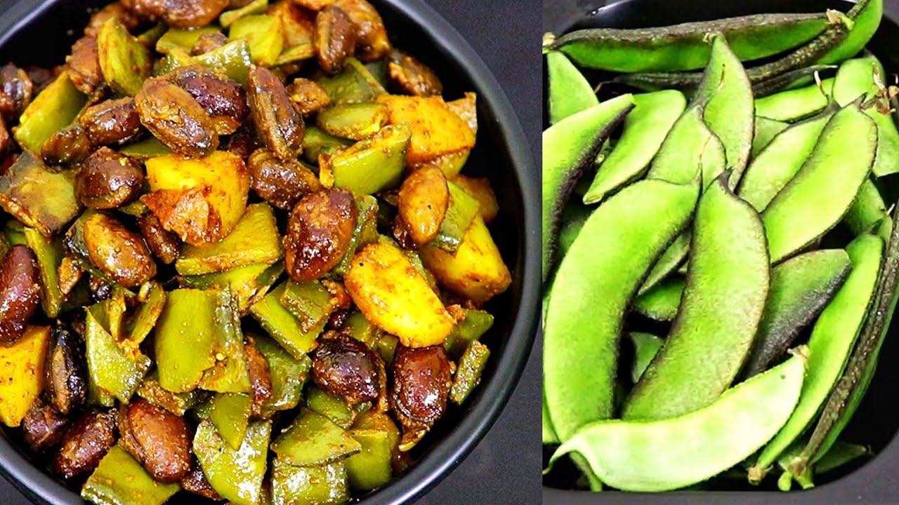 सेम के बीज और फली की सब्ज़ी | Sem Beans Sabzi Recipe | Healthy Winter Vegetable