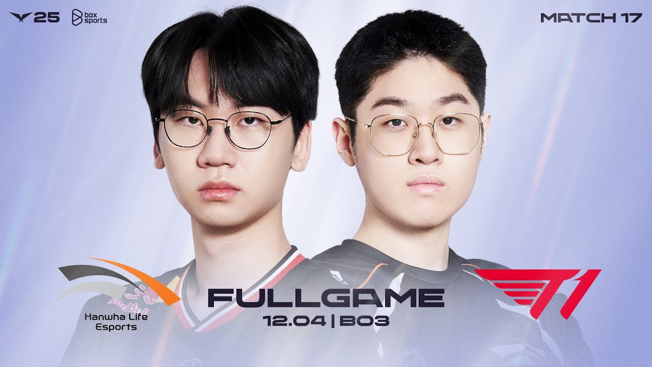 HLE vs T1 | Full Game 1, 2 | Match 17 | LCK 2025