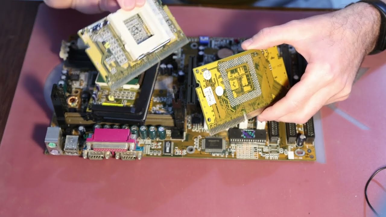 BX440 Slot1 and Intel Tualatin mod