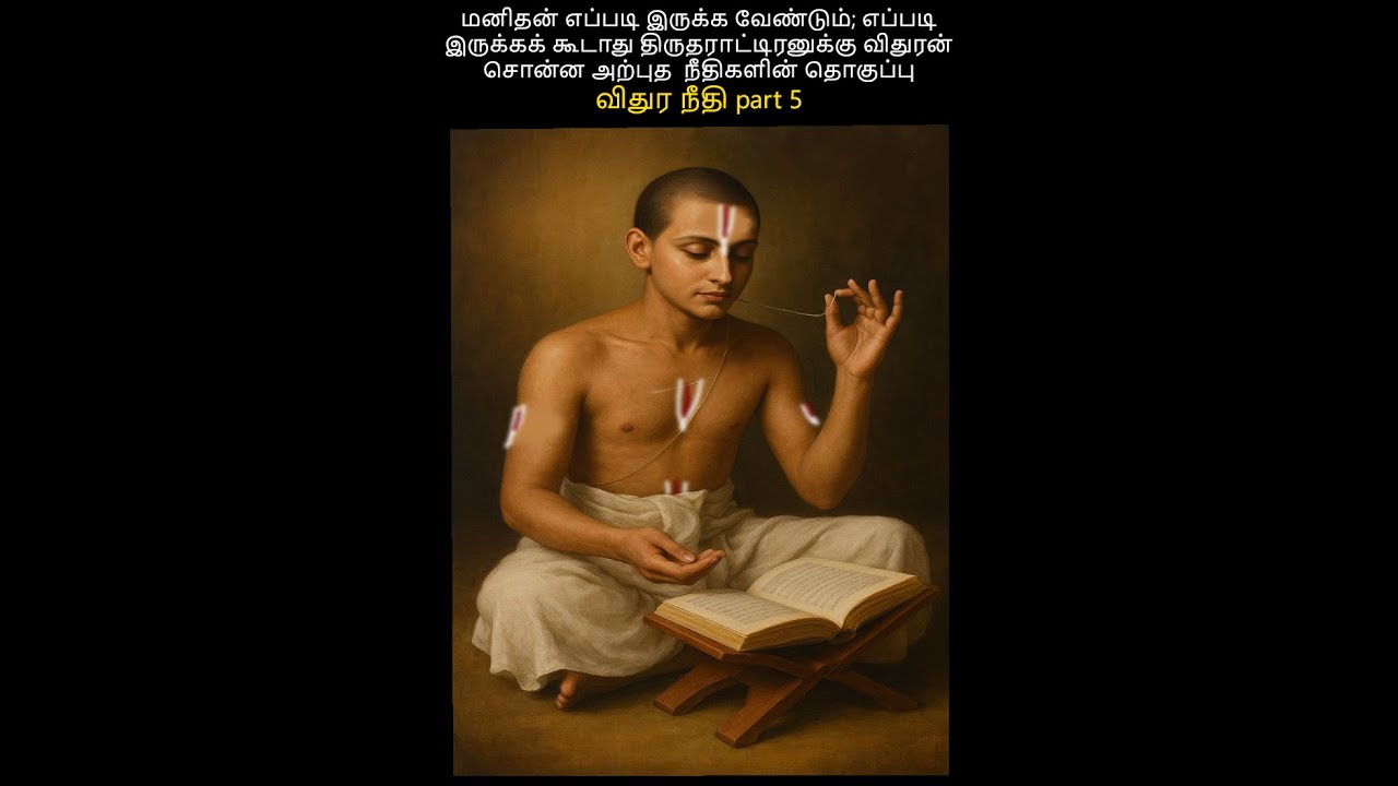 மனிதன் எப்படி இருக்க வேண்டும் எப்படி இருக்கக் கூடாது திருதராட்டிரனுக்கு விதுரன் சொன்ன விதுர நீதி 5