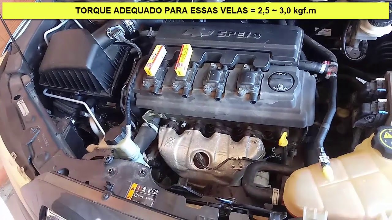 @Chevrolet | Trocando as velas do Onix EM CASA!