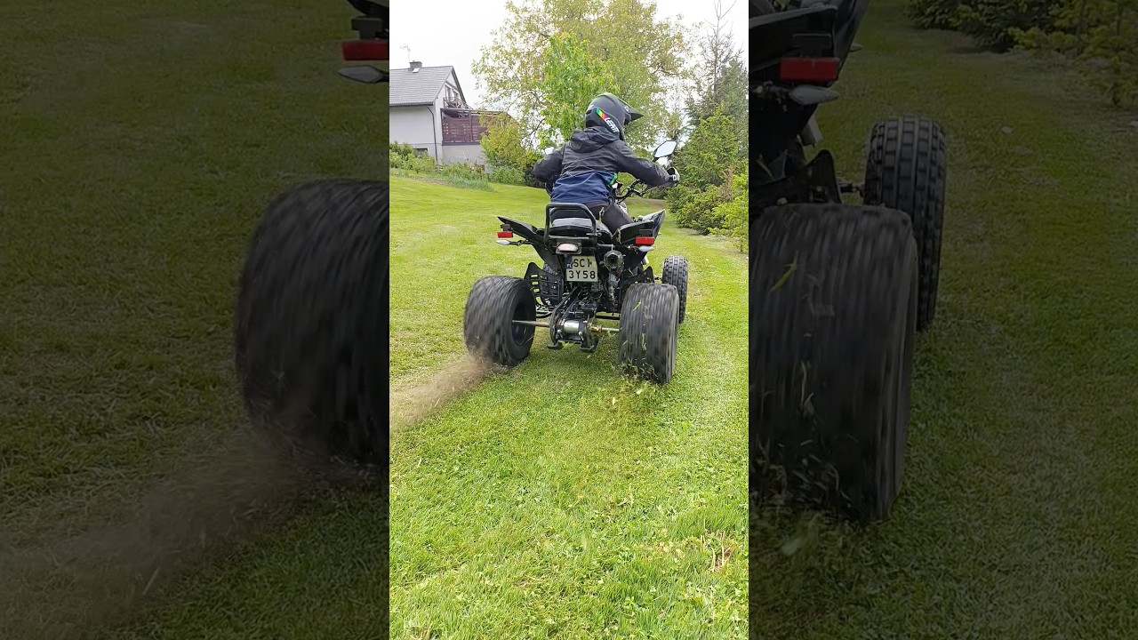 Uczę się jazdy na quad bashan 250 #shorts