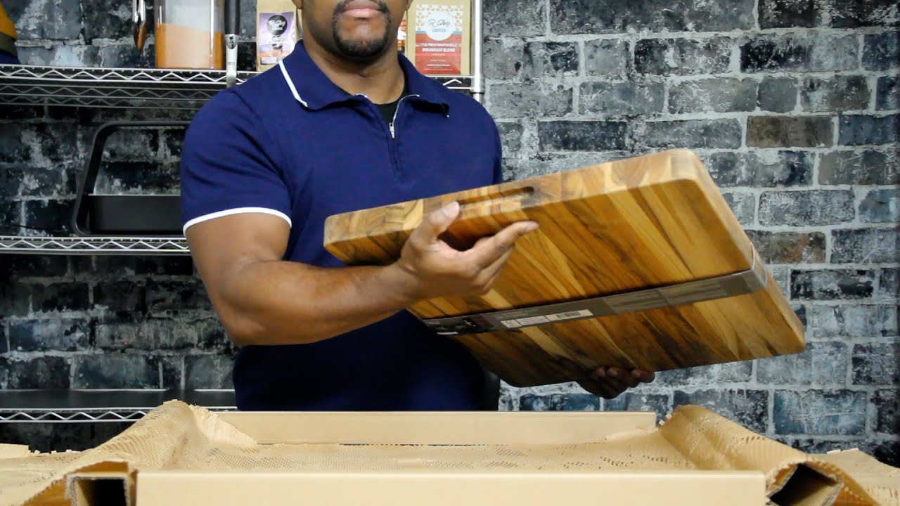 The Teak Haus XL Cutting Board First Impression Review