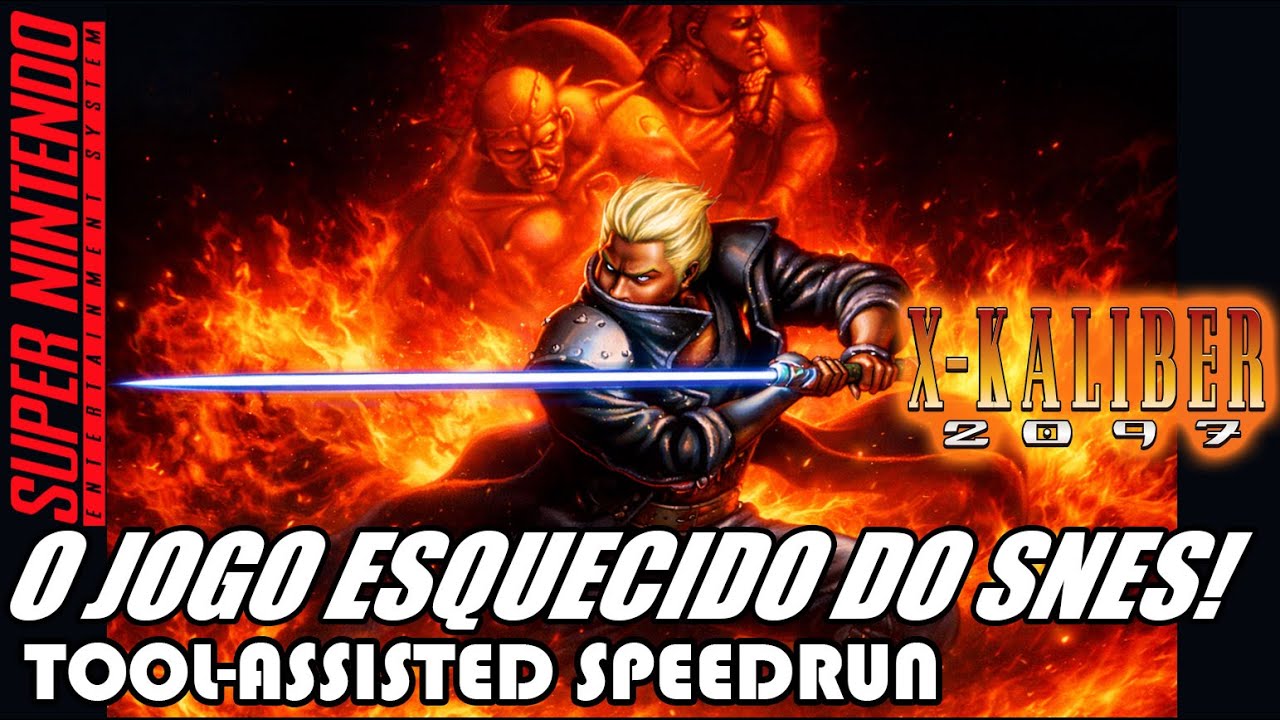 [TAS] X-Kaliber 2097 - Difficulty: 7 HARDEST in 15:49 (SNES) / Production 2026