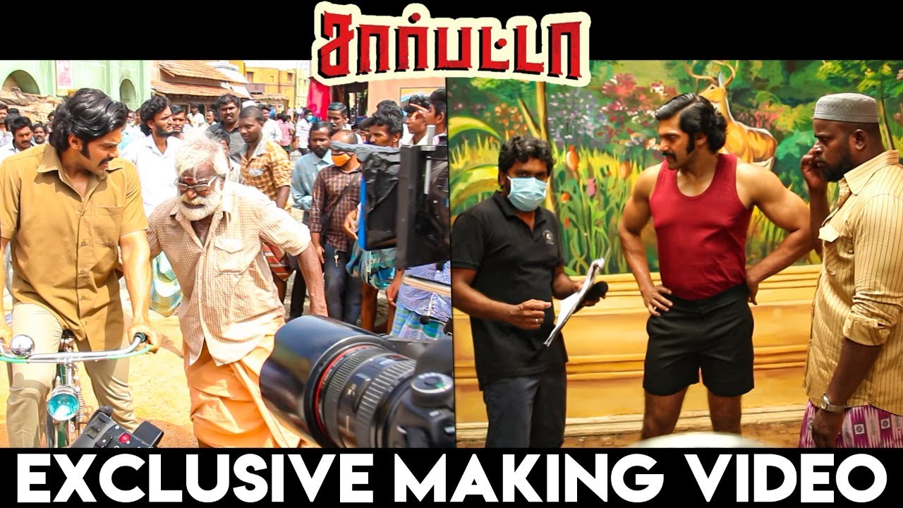 🔴EXCLUSIVE: Sarpatta Parambarai - Behind The Scenes! | Arya | Pa. Ranjith | Santhosh Narayanan