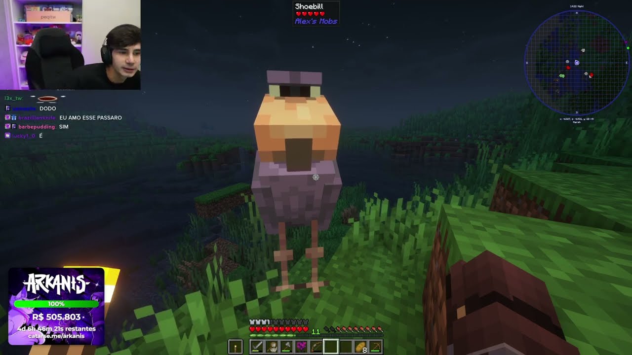 2025-04-15 Part 2 | peqitw | COMEÇOU PRELÚDIO DE ARKANIS   MAIOR SÉRIE DE MINECRAFT DO BRASIL