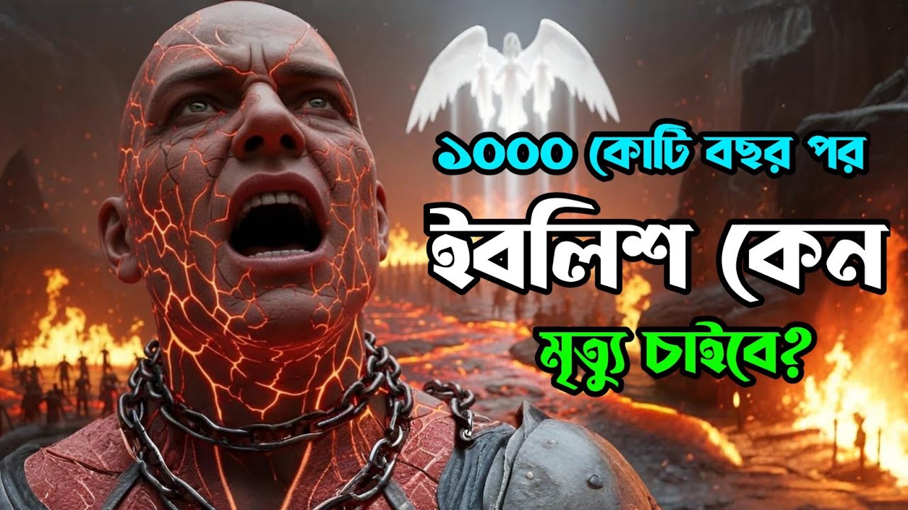 ১০০০ কোটি বছর পর ইবলিস কেন মৃত্যু চাইবে? ইবলিস শয়তানের শাস্তি কেমন হবে? | ইসলামিক কাহিনী