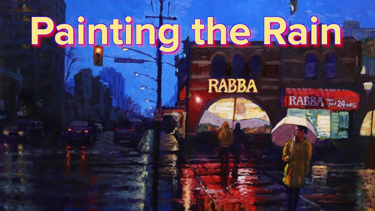 Painting the Rain: Reflection in Street Scenes