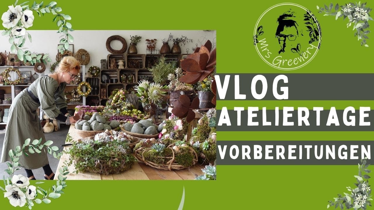 3 Tage im Atelier: Vorbereitungen & Workshop