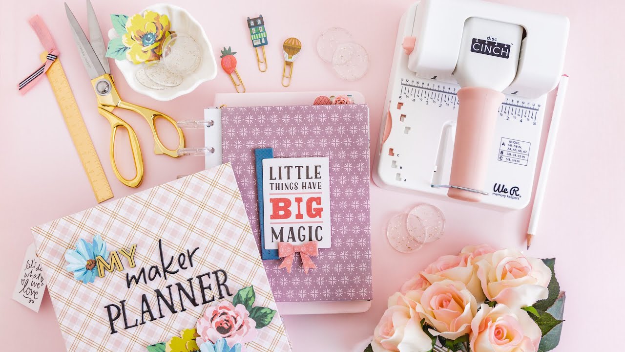 DIY Maker Planner with the Disc Cinch