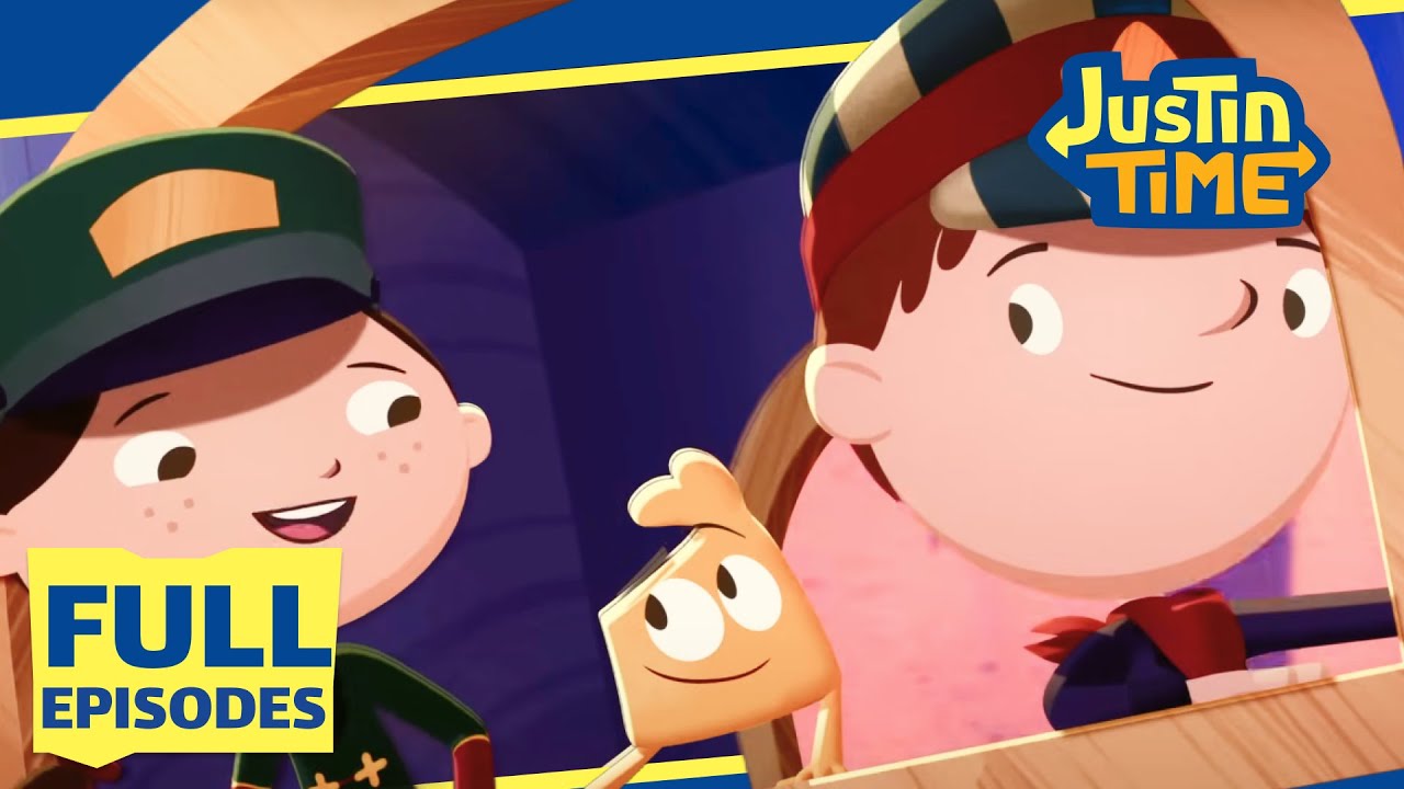 🕰️ Saving the World’s Clock & Mountain Adventures🚂 | + More Cartoons for Kids @justintime-official