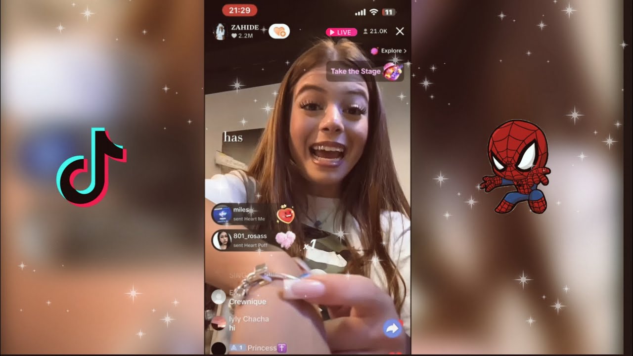 Zahide Live Tiktok | New Bangle Bracelet 📸❤️